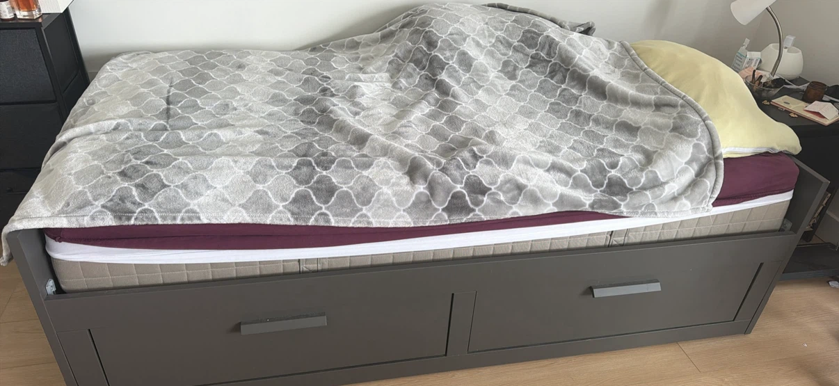 IKEA Brimnes Bed Frame with Storage