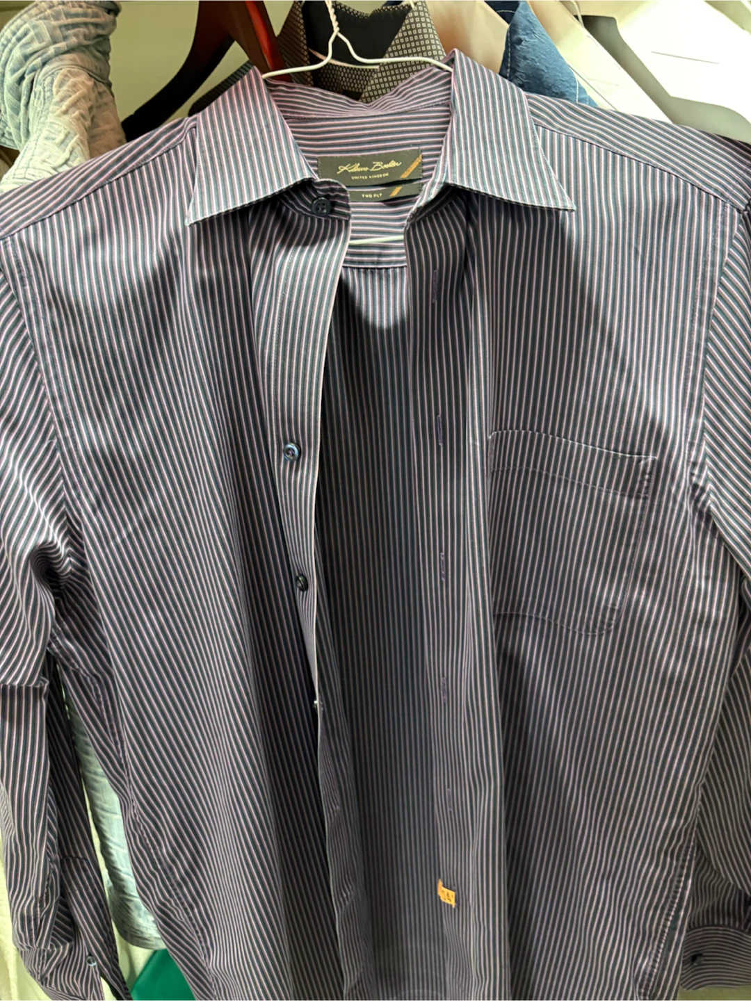 Klaus Boehler Striped Dress Shirt 15.5 - photo 2