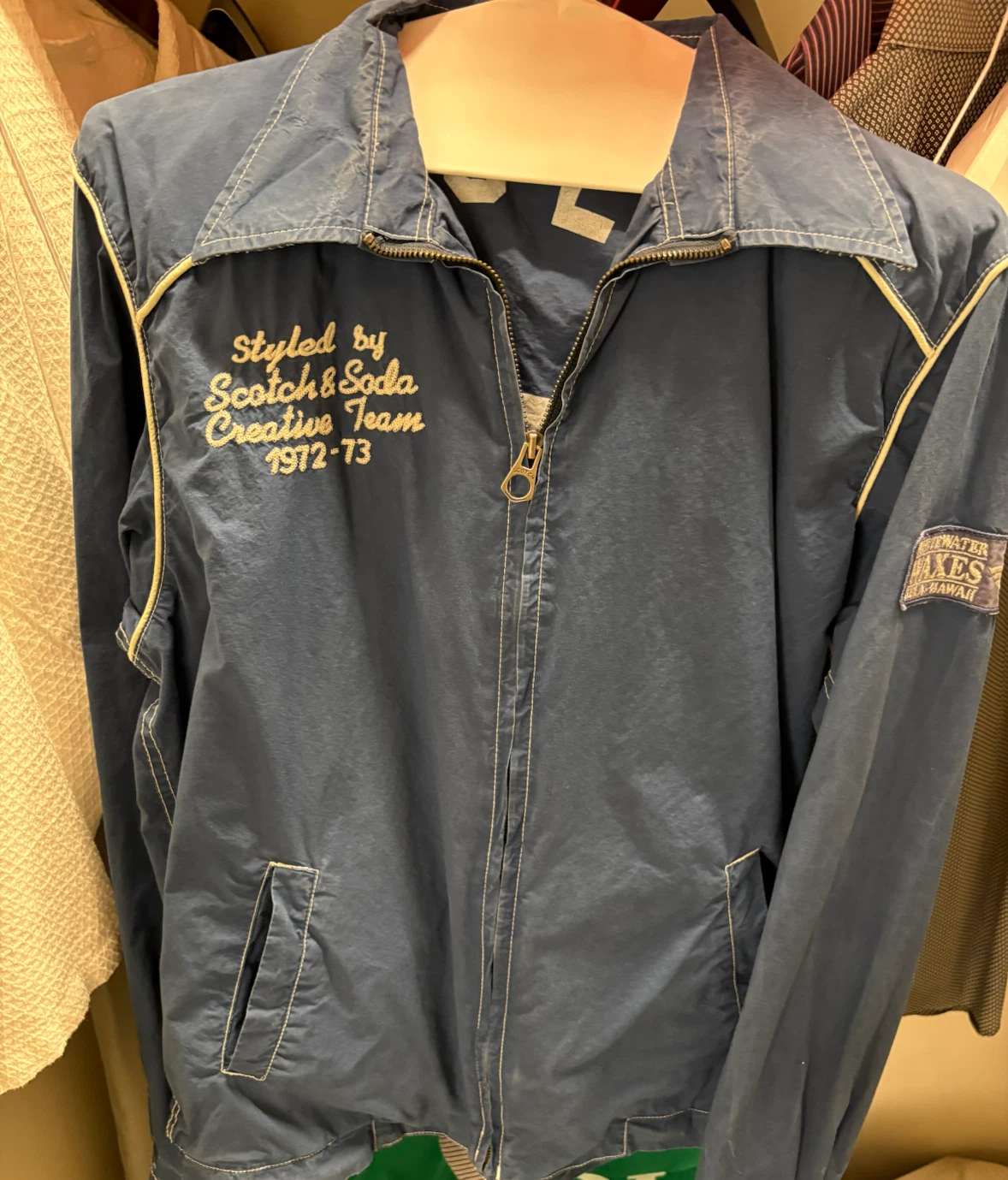 Scotch & Soda Blue Jacket