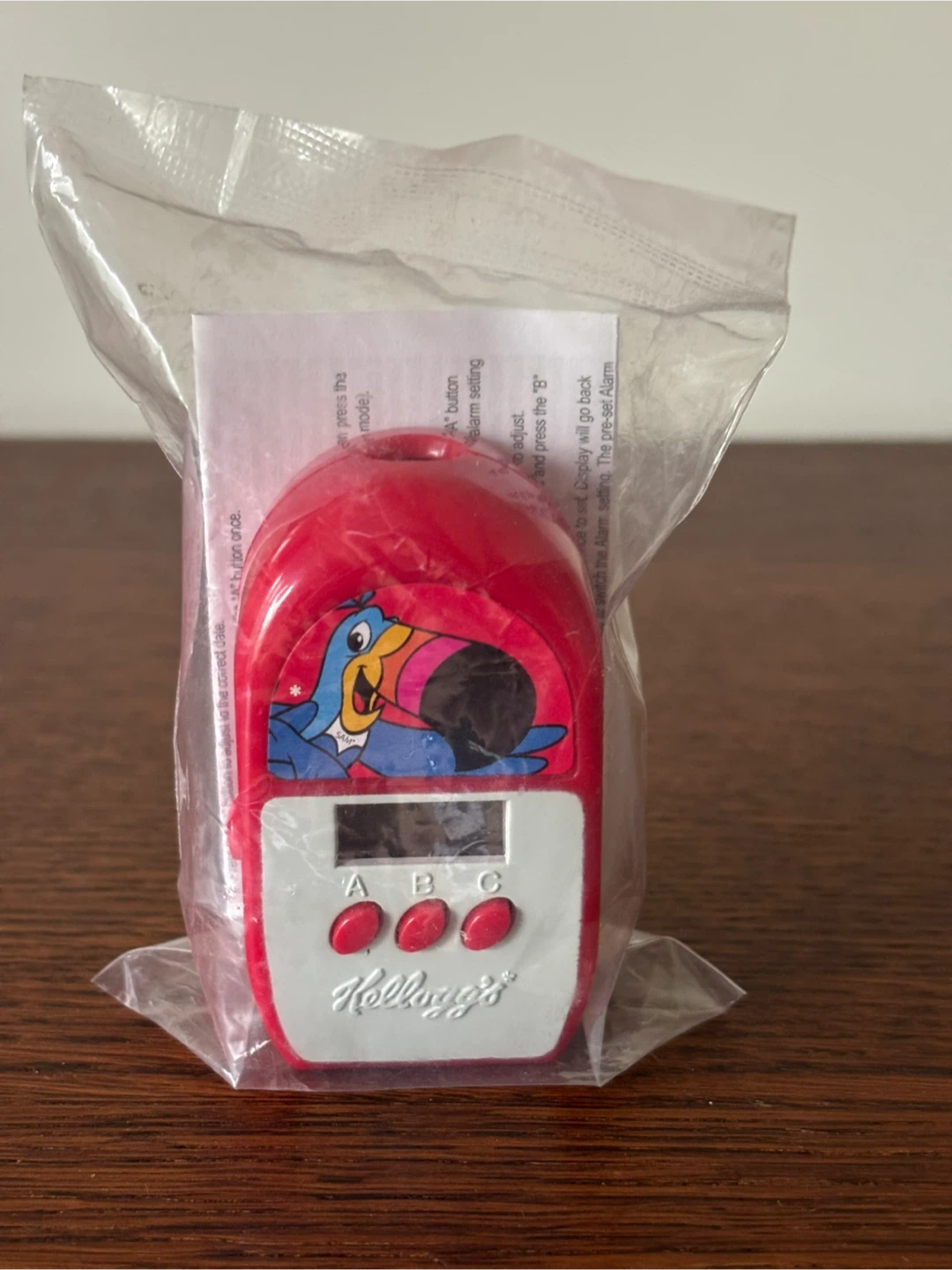 Sealed Kellogg's Toucan Sam Projector Alarm Clock