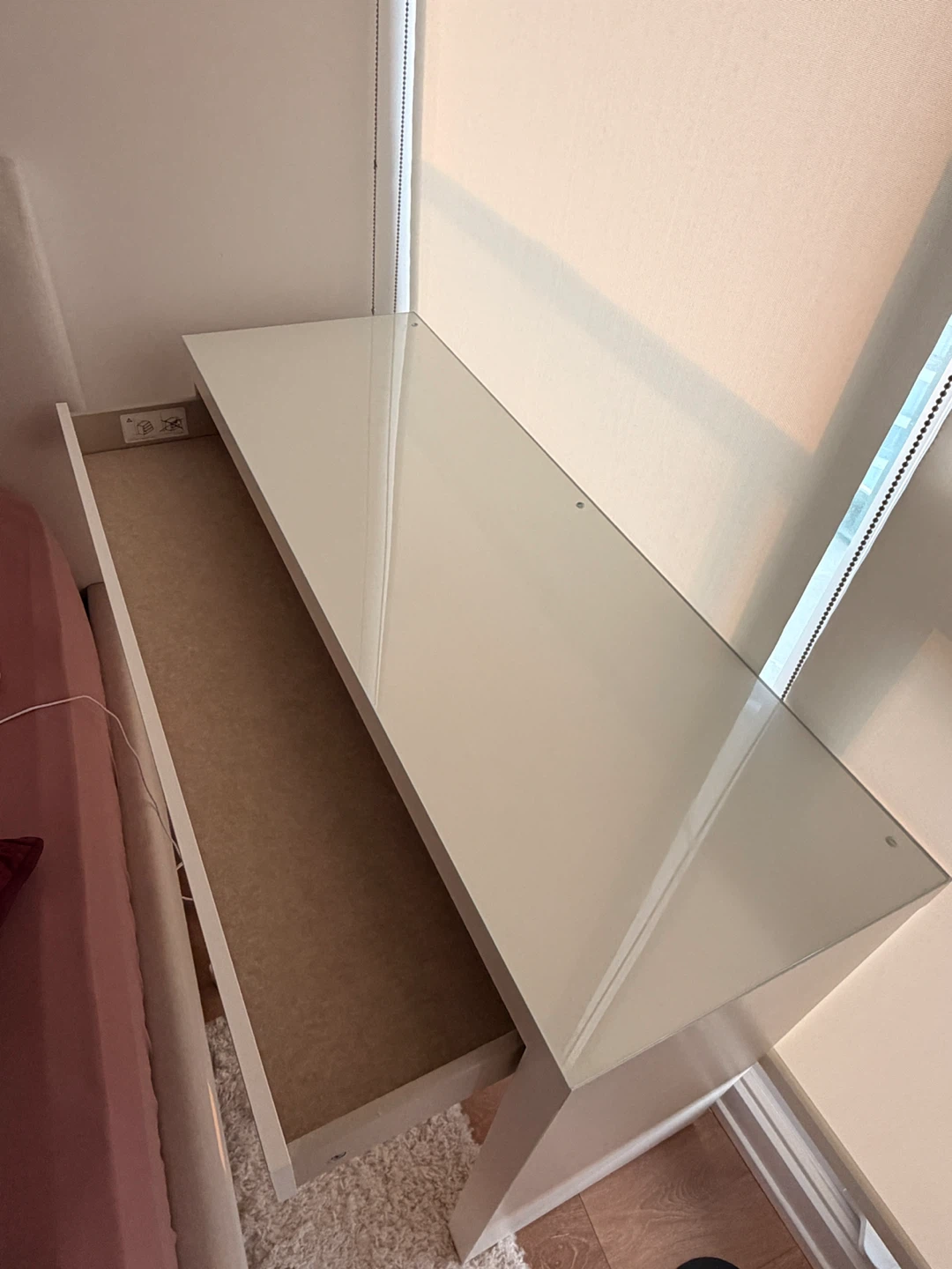 IKEA Malm Dressing Table White - photo 3