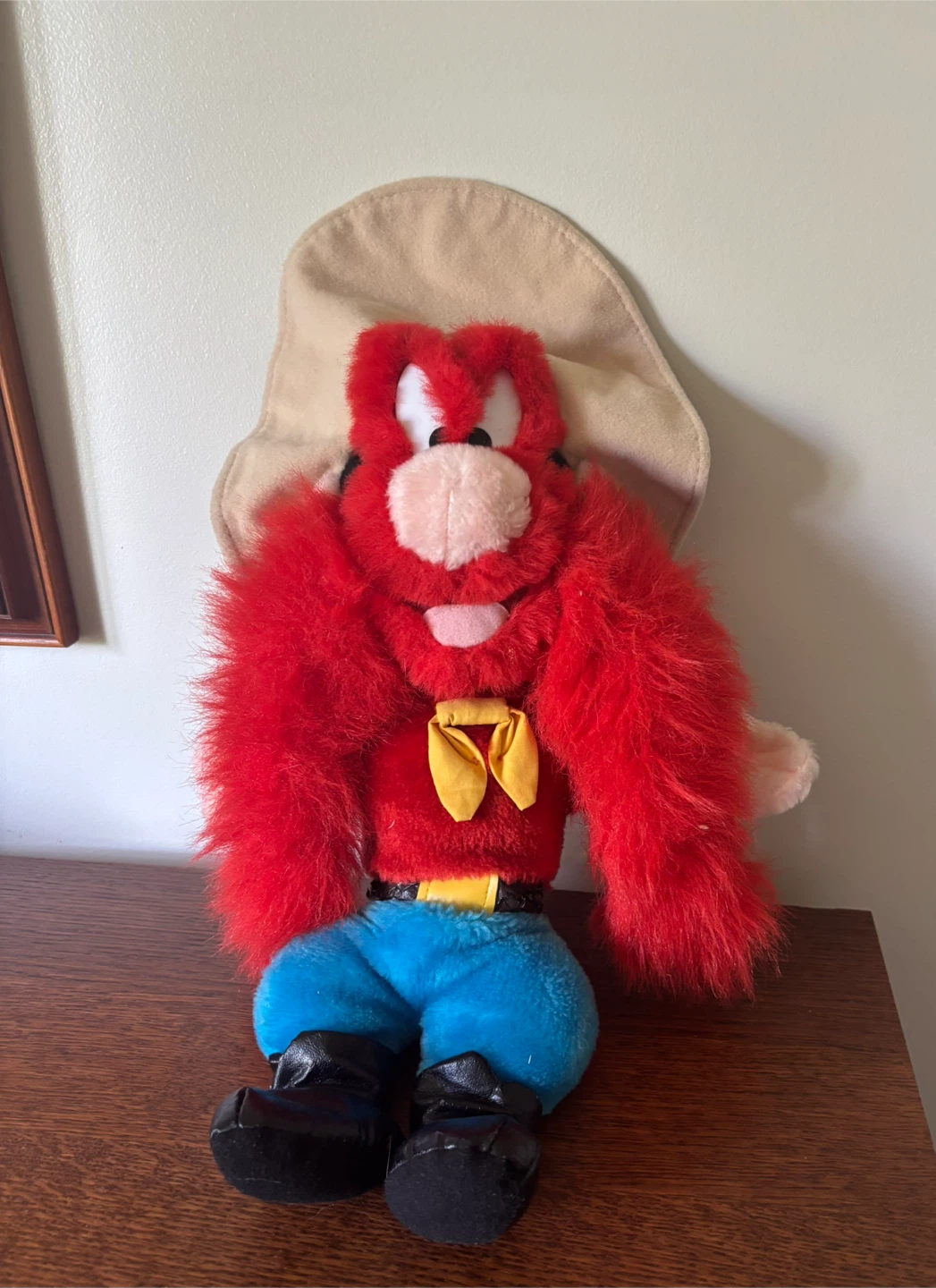 Vintage 1995 Yosemite Sam Plush Toy 14”