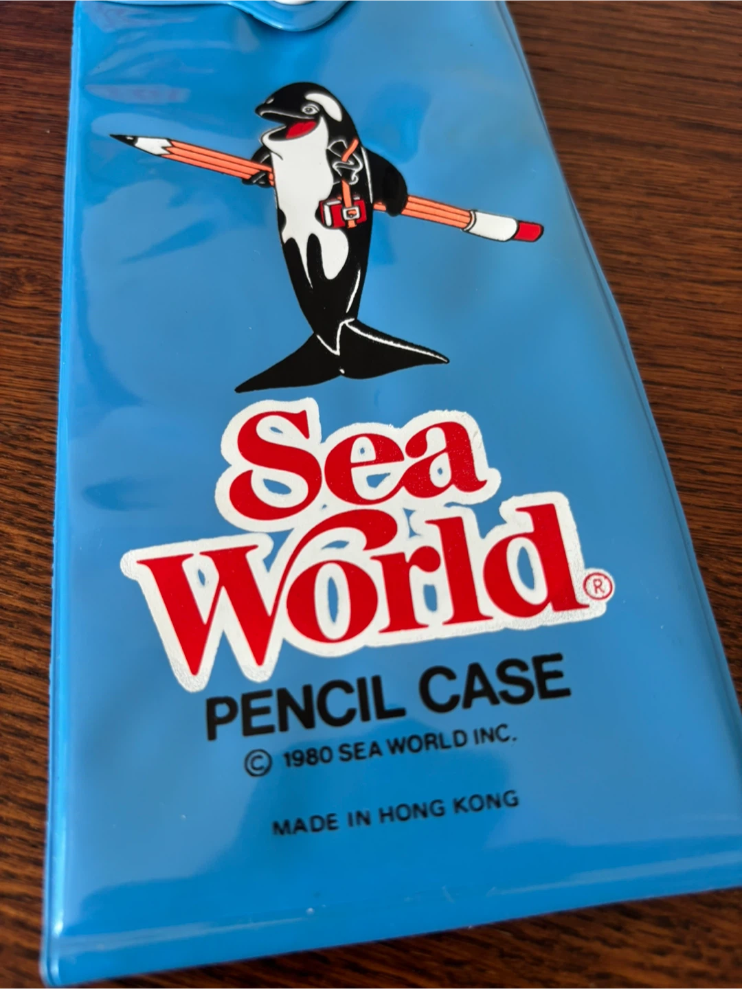 Set of 3 Vintage 1980 Sea World Pencil Cases - photo 2
