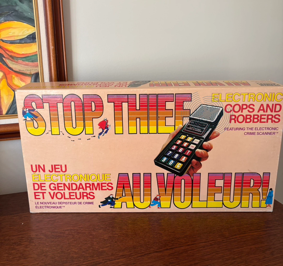 Vintage Stop Thief Electronic Board Game