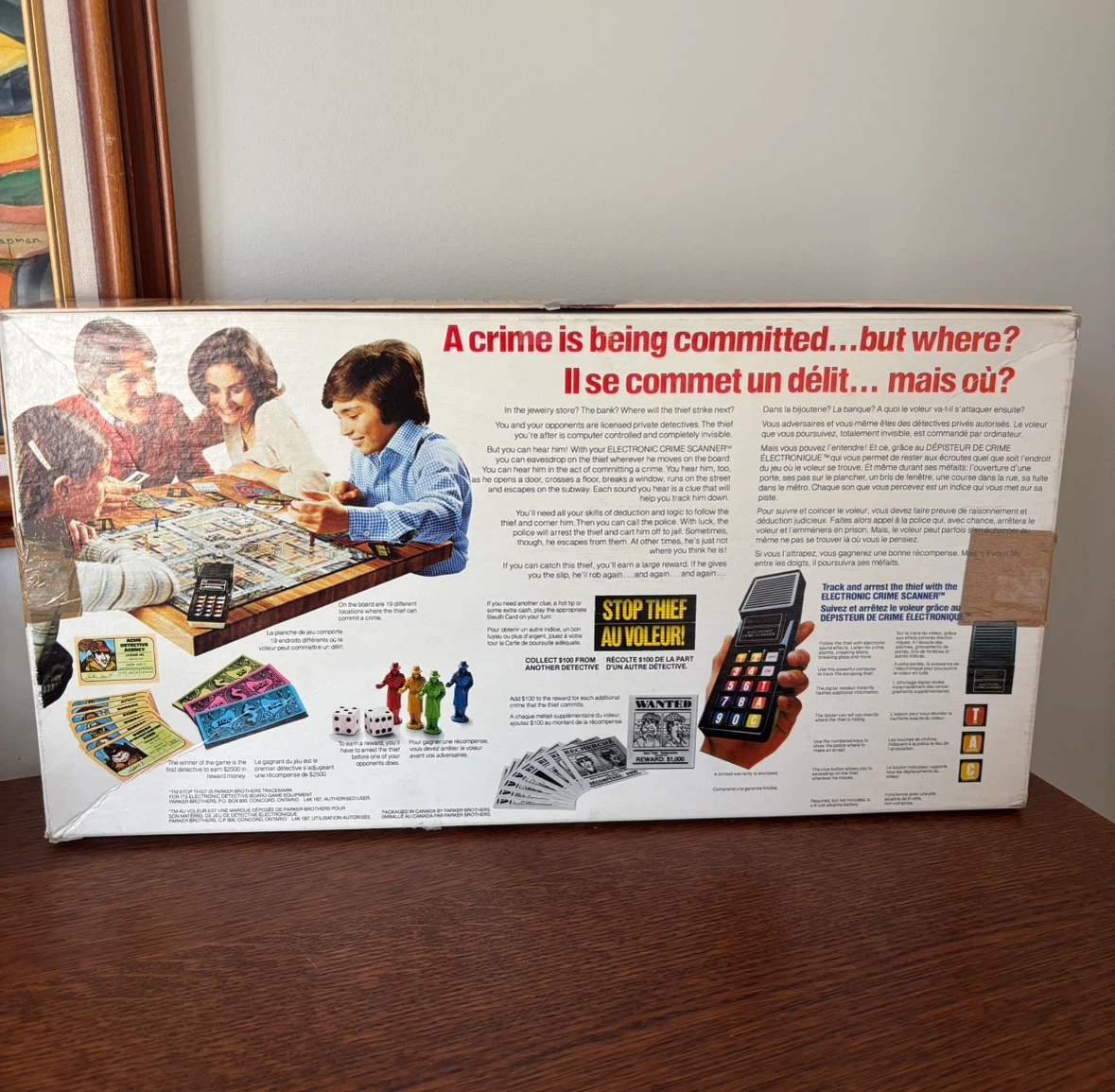 Vintage Stop Thief Electronic Board Game - photo 2