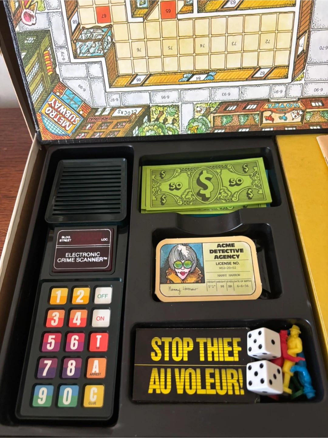 Vintage Stop Thief Electronic Board Game - photo 4