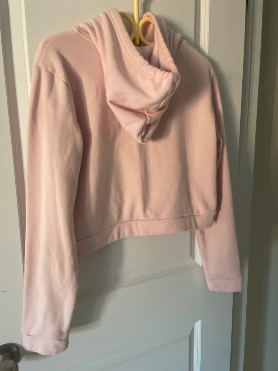 Forever 21 Pink Crop Hoodie - photo 3