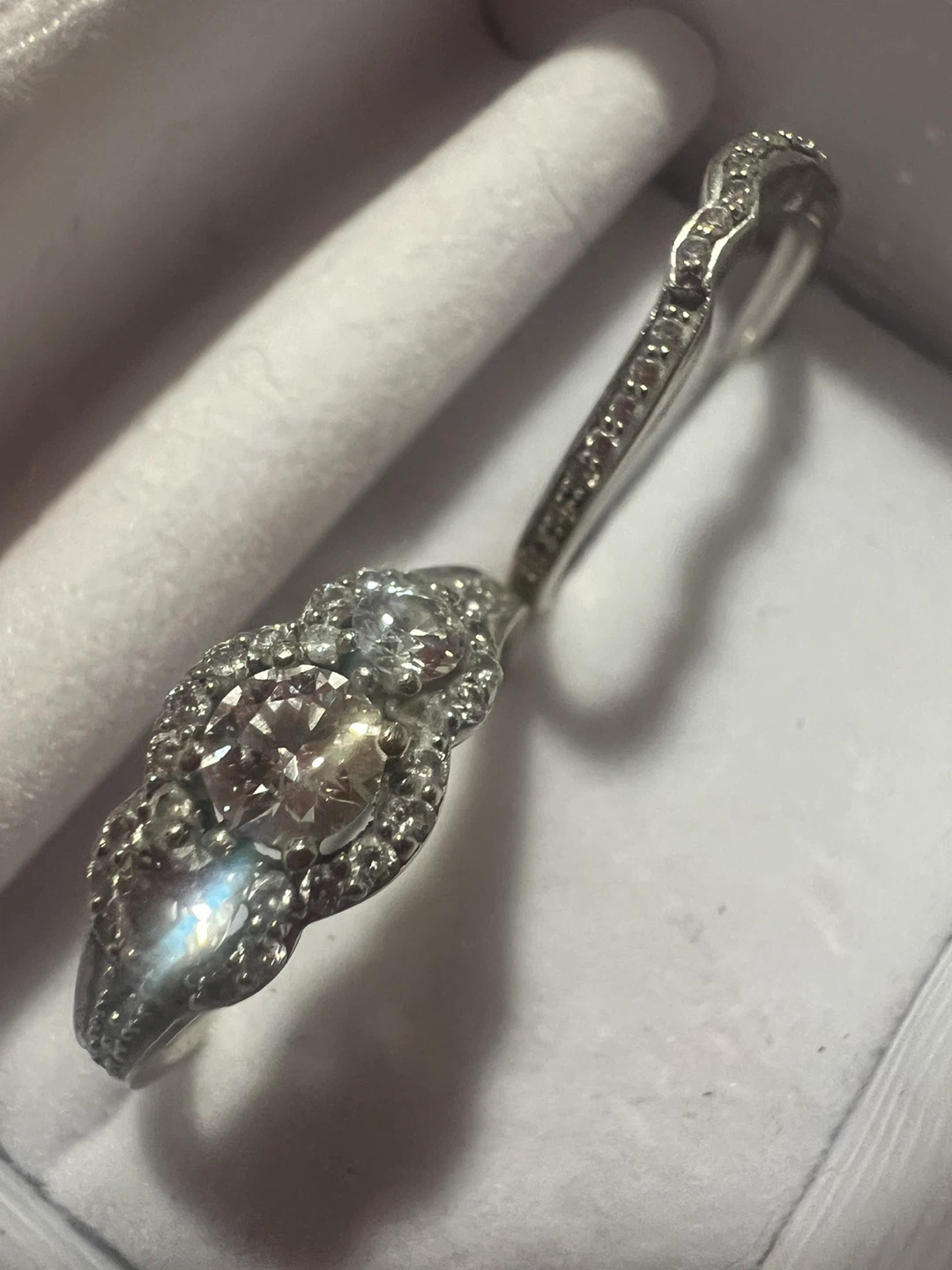 14 k  Diamond Ring Set - photo 2