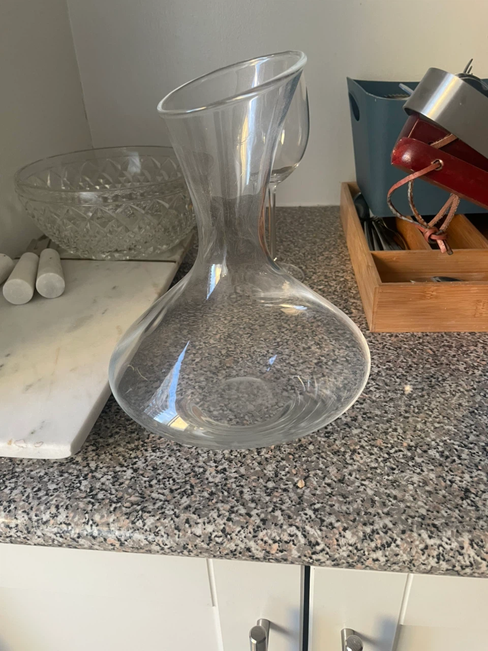 Clear Glass Wine Decanter