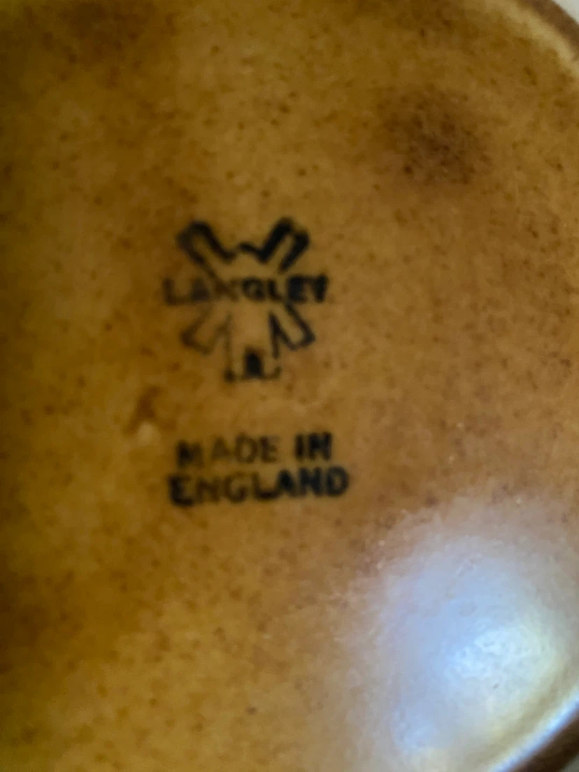 Langley England Stoneware Set MCM 1960 - photo 3