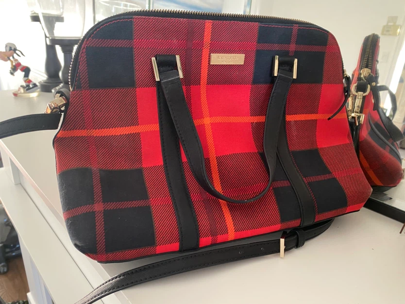 Kate Spade Tartan Satchel