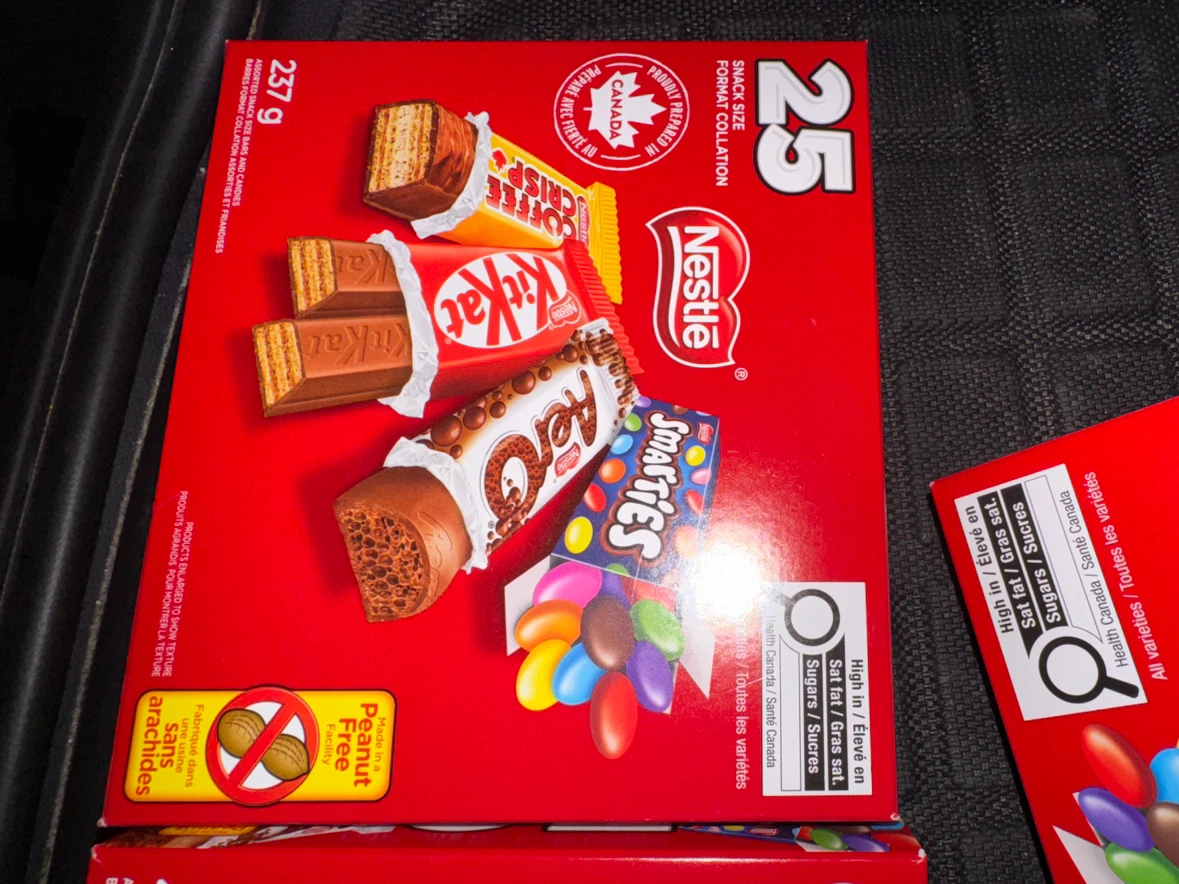 Nestle Assorted Chocolate Snack Size Bars