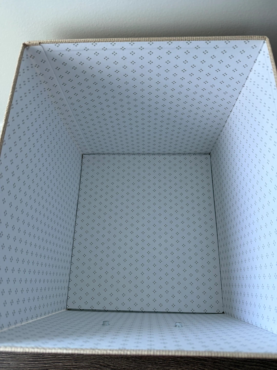 Beige Storage Box with Lid - photo 3