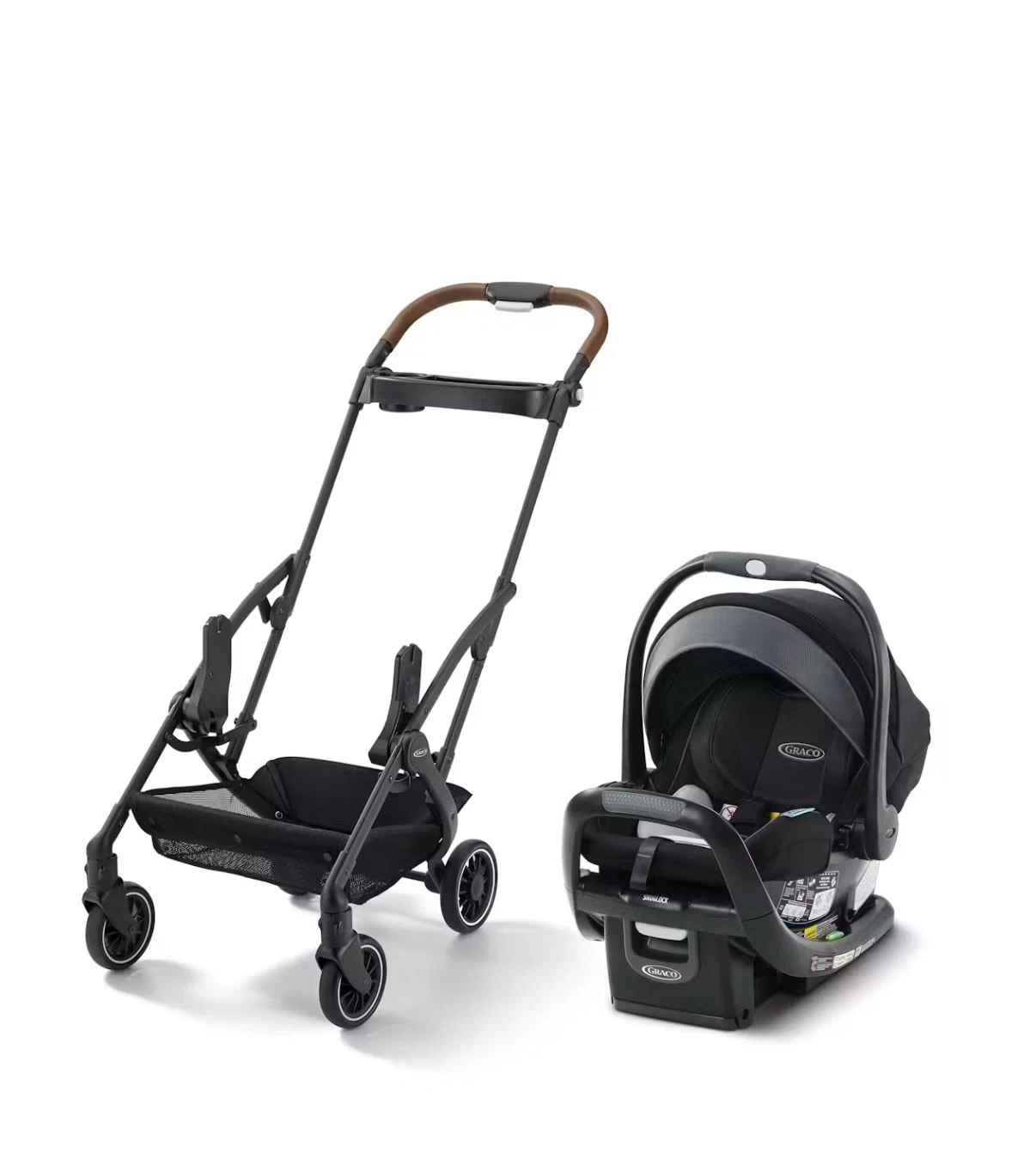 Graco Stroller Frame and Infant Car Seat