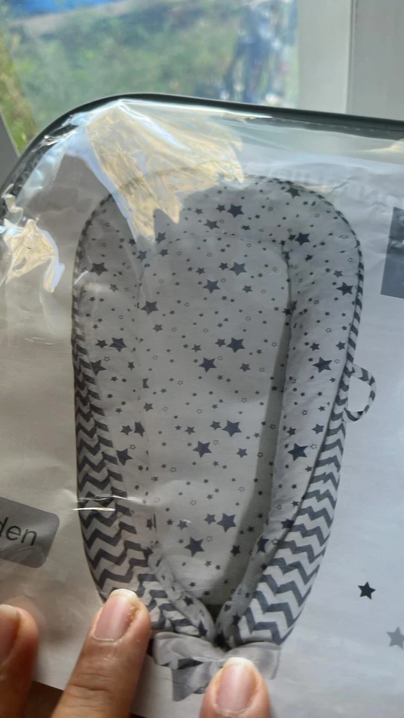 Baby Nest Bed Star Pattern