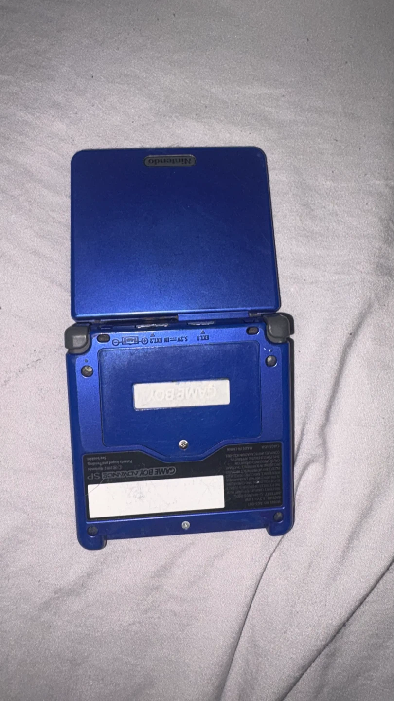 Nintendo Game Boy Advance SP Cobalt Blue - photo 2