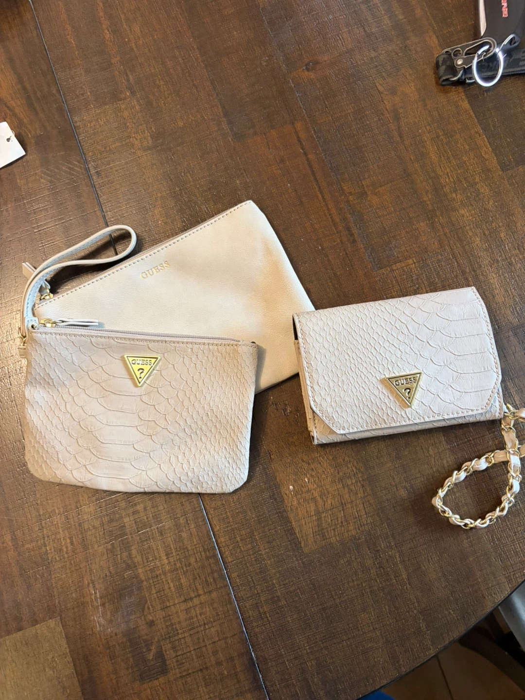 Guess wallet and wristlet