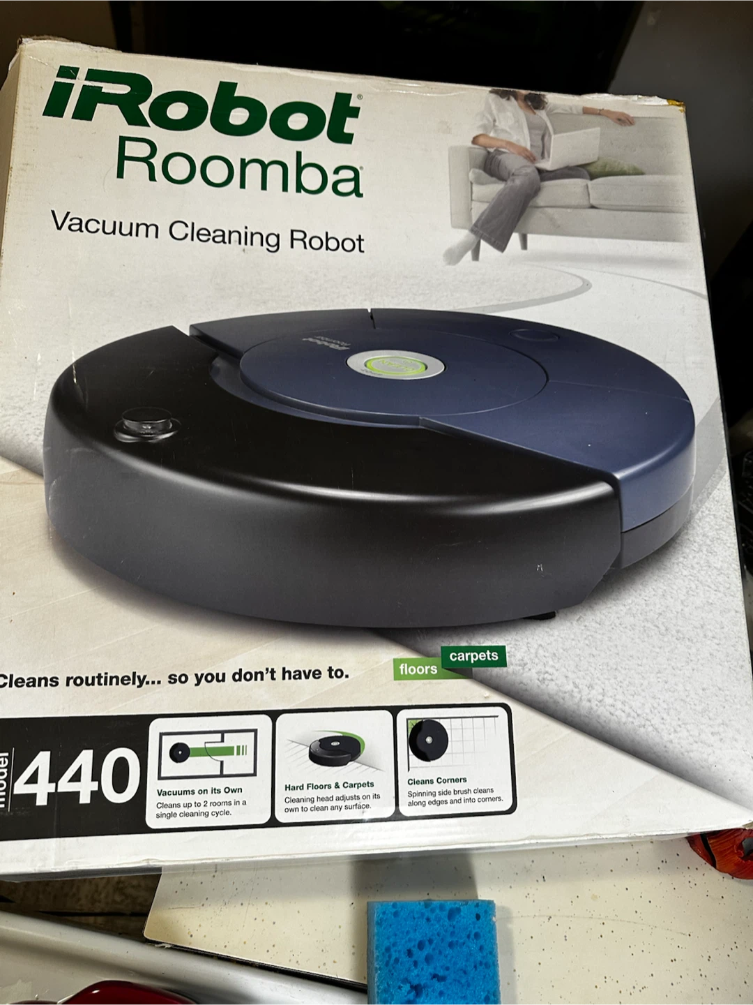 vintage iRobot Roomba 440 - photo 2