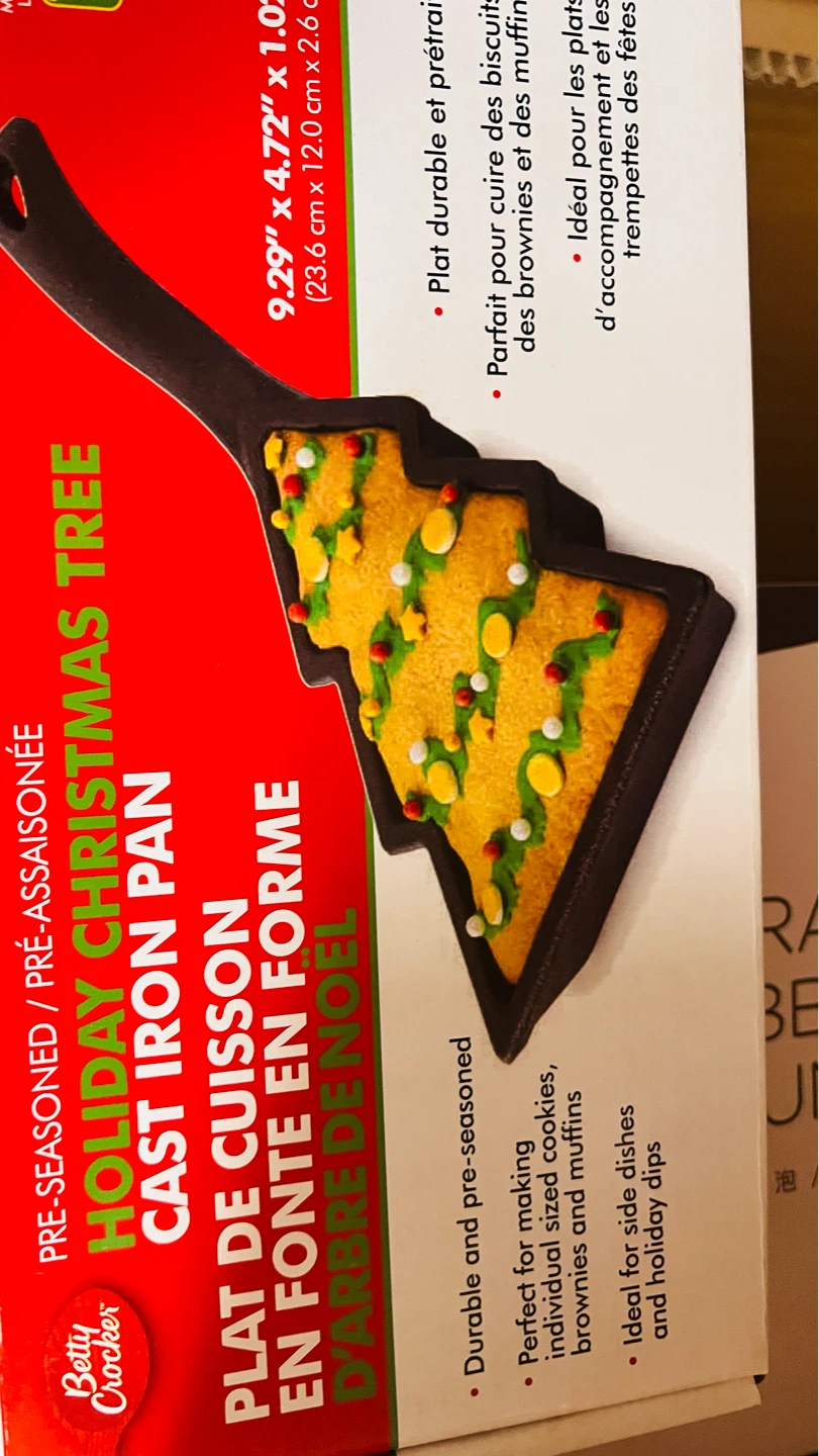 $5/ea. Betty Crocker Holiday Cast Iron Pan - photo 2