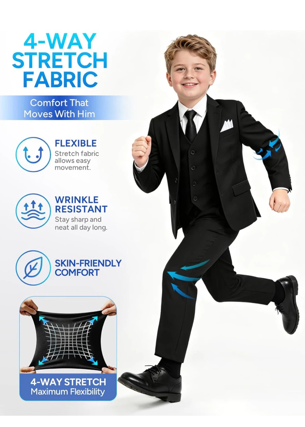 Diary Show 8-Piece Boys Suit Set - Size 10 - photo 4