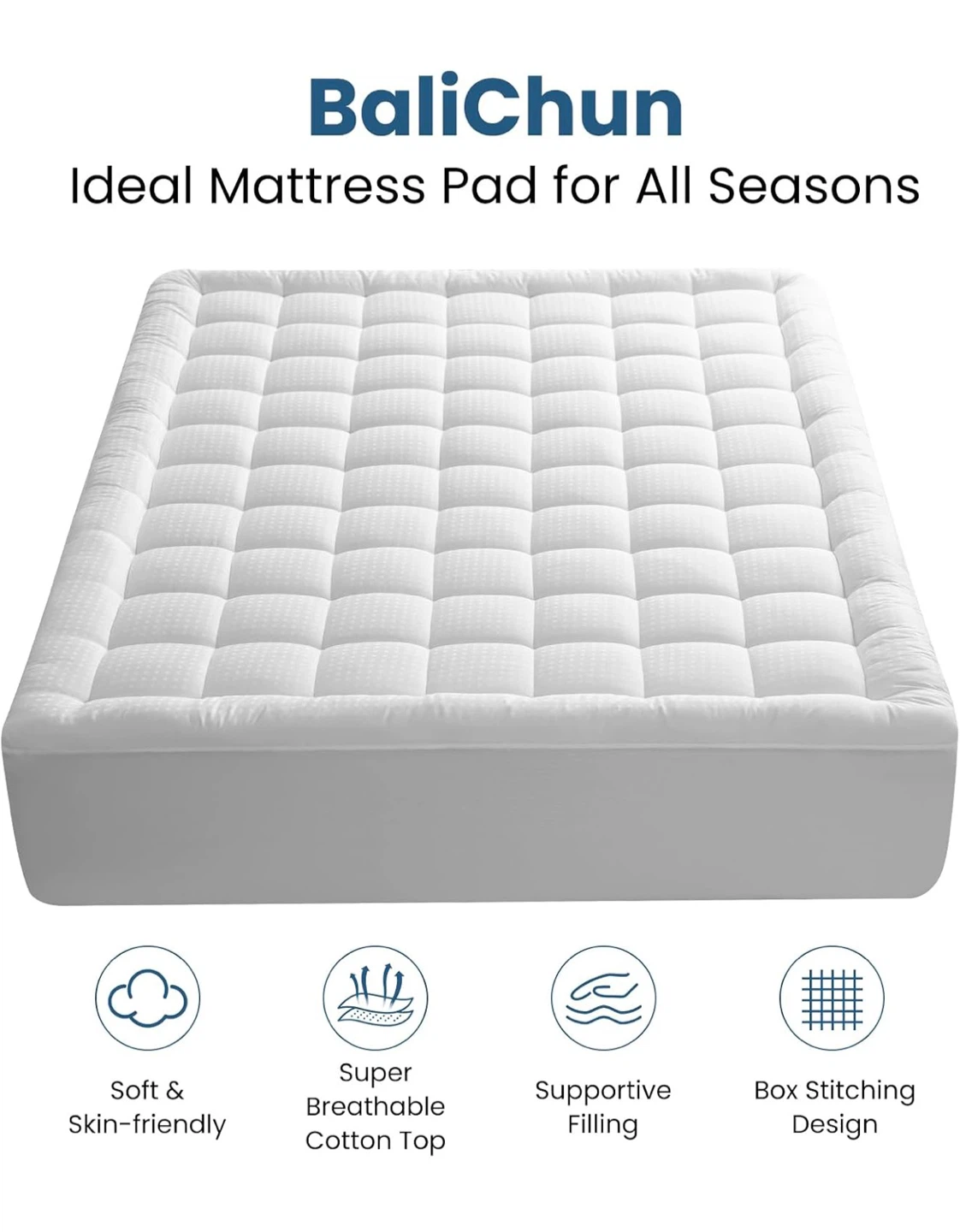 BaliChun TWIN XL Mattress Pad - photo 2