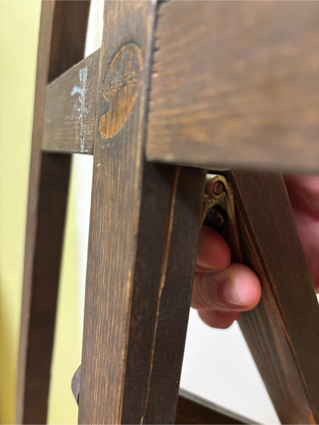 DeSerres Dark Brown Wooden A-Frame Artist/ Painting Easel - photo 3
