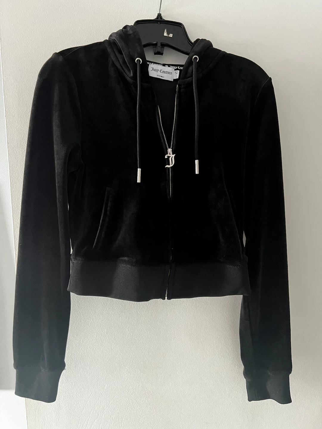 Juicy Couture Black Velour Hoodie - photo 2