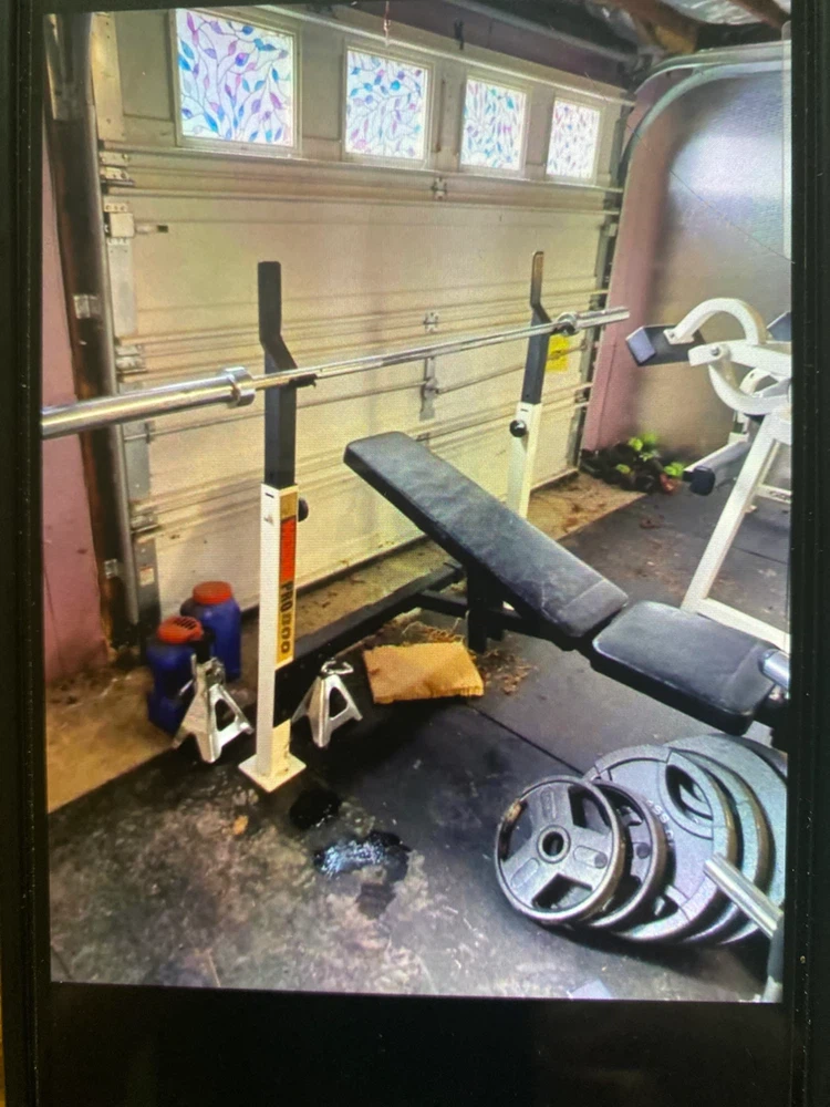 Weider Pro 800 Weight bench with Rack