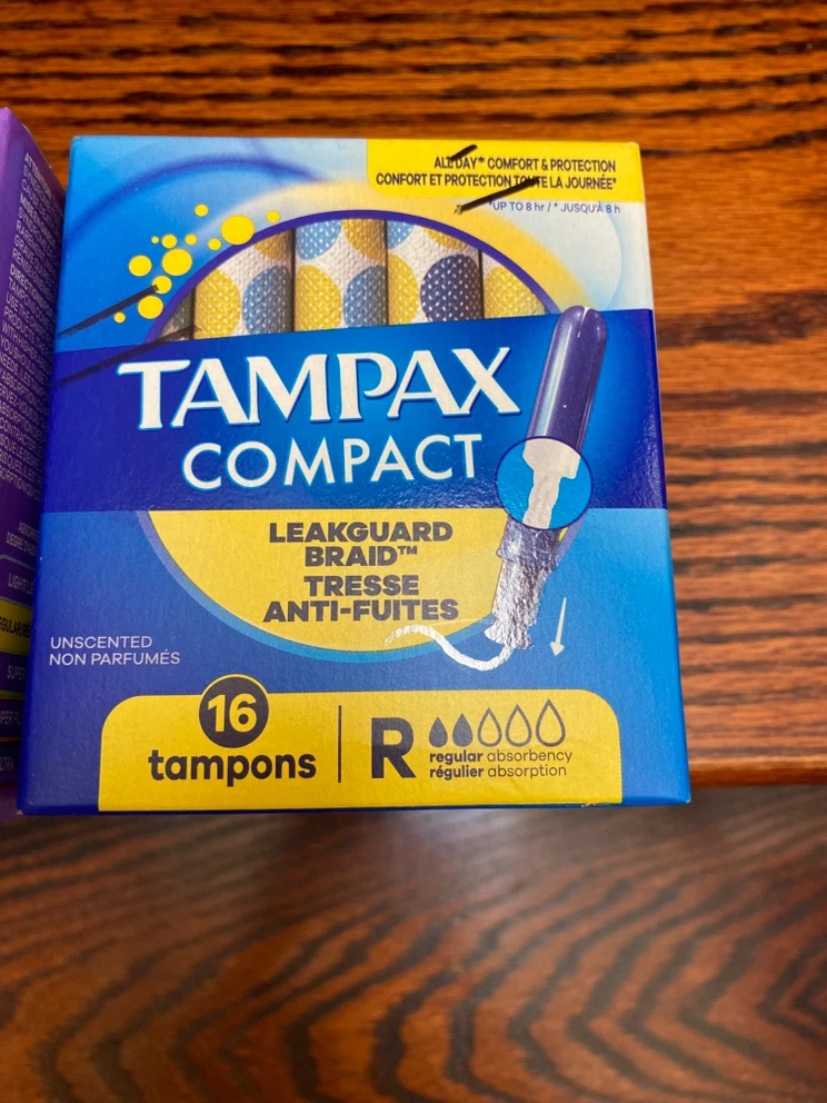 Tampax Compact and Compact Radiant Tampons - photo 2