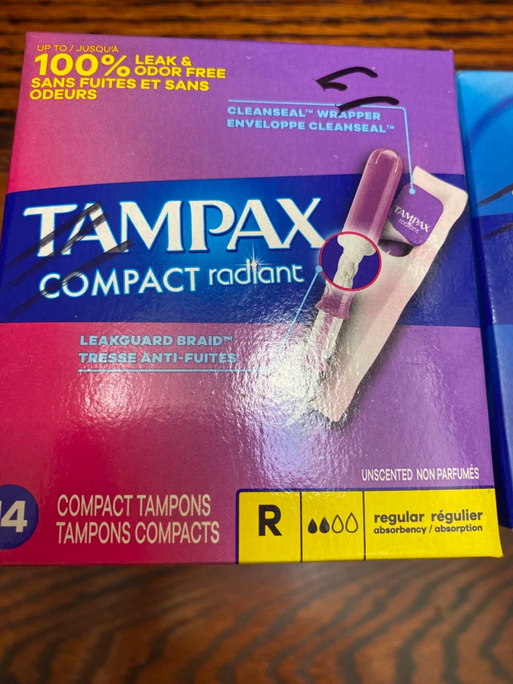 Tampax Compact and Compact Radiant Tampons - photo 3