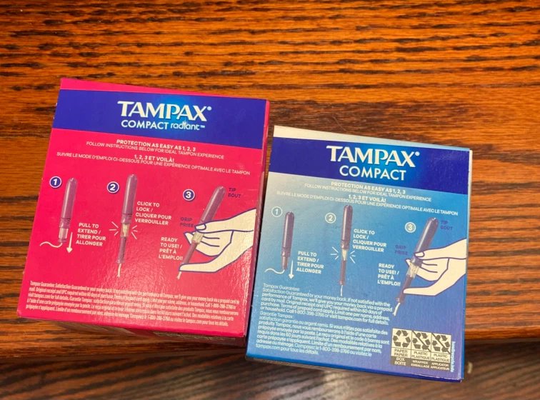 Tampax Compact and Compact Radiant Tampons - photo 5