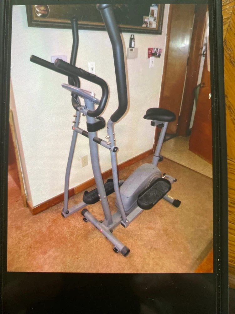 Sunny Health & Fitness 2-in-1 Elliptical Bike
