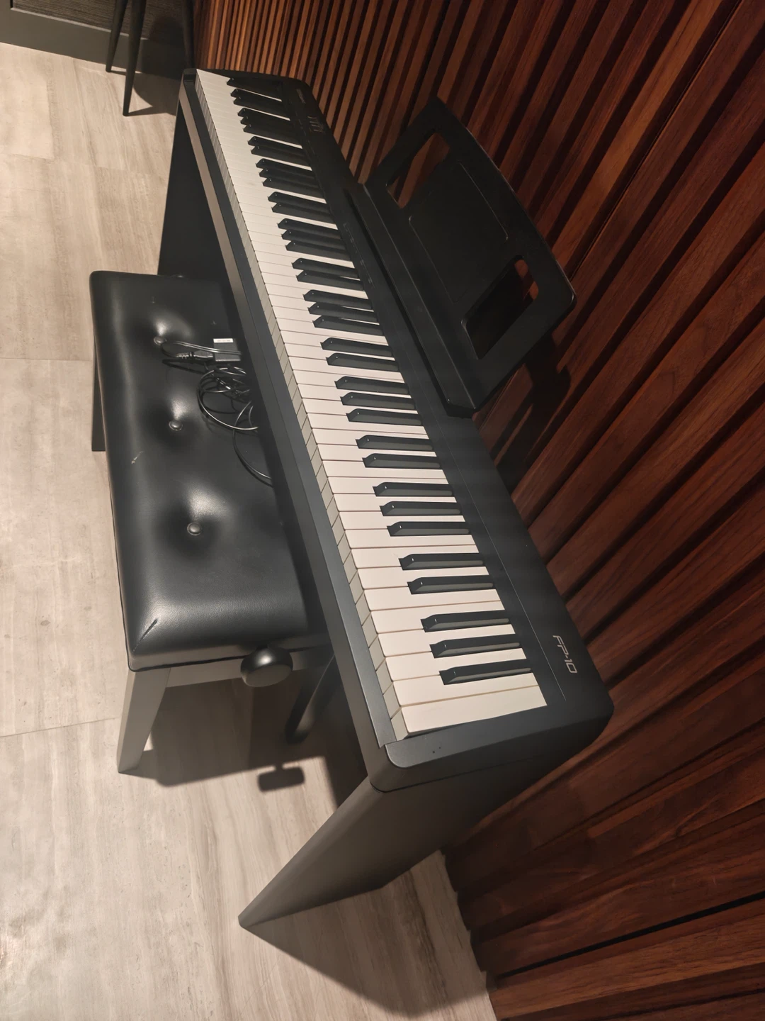 Roland FP-10 Digital Piano with stand and bench - photo 3
