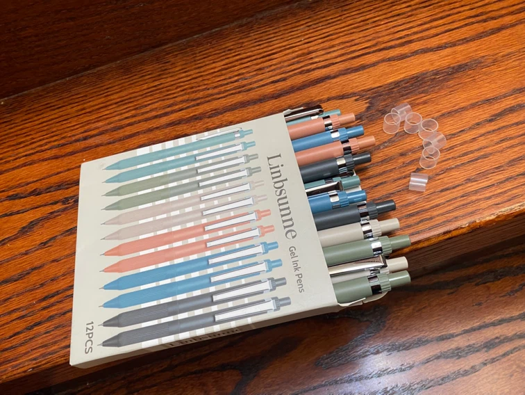 Linbsunne 12-Pack Gel Ink Pens 0.5mm - photo 2