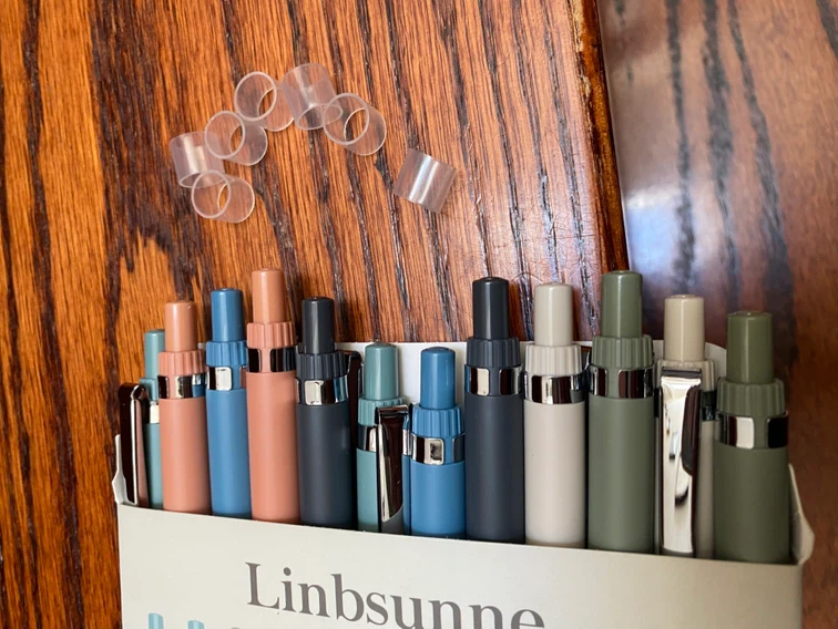 Linbsunne 12-Pack Gel Ink Pens 0.5mm - photo 3