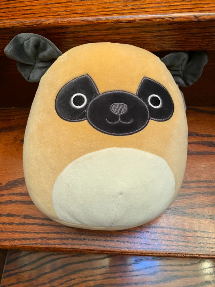 Squishmallows Prince the Pug Plush