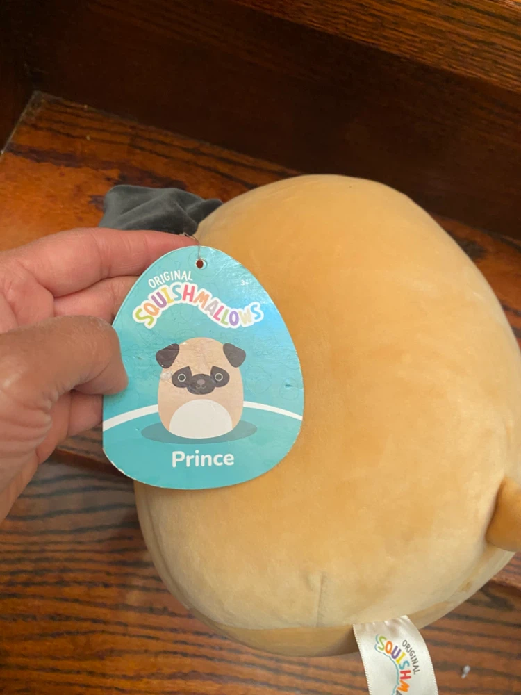 Squishmallows Prince the Pug Plush - photo 3