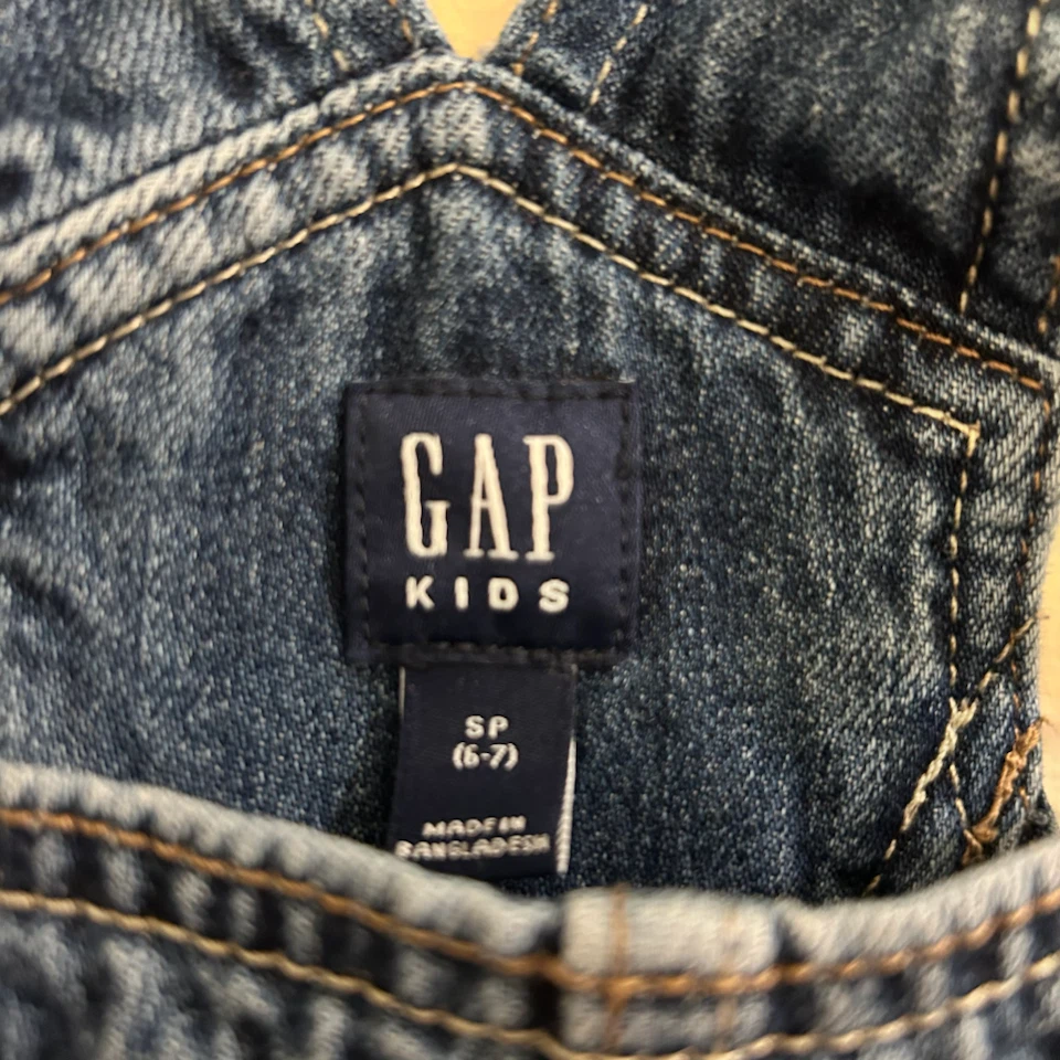 Gap Kids Denim Overall Dress - photo 2