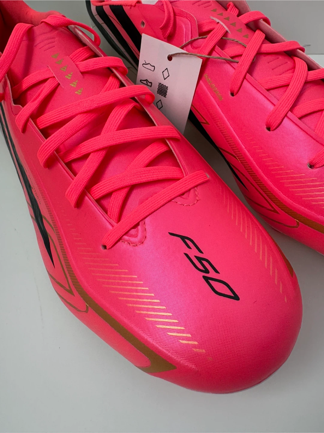 Adidas F50 HYPERFAST LEAGUE FG SOCCER CLEATS – Men’s 9.5 - photo 3