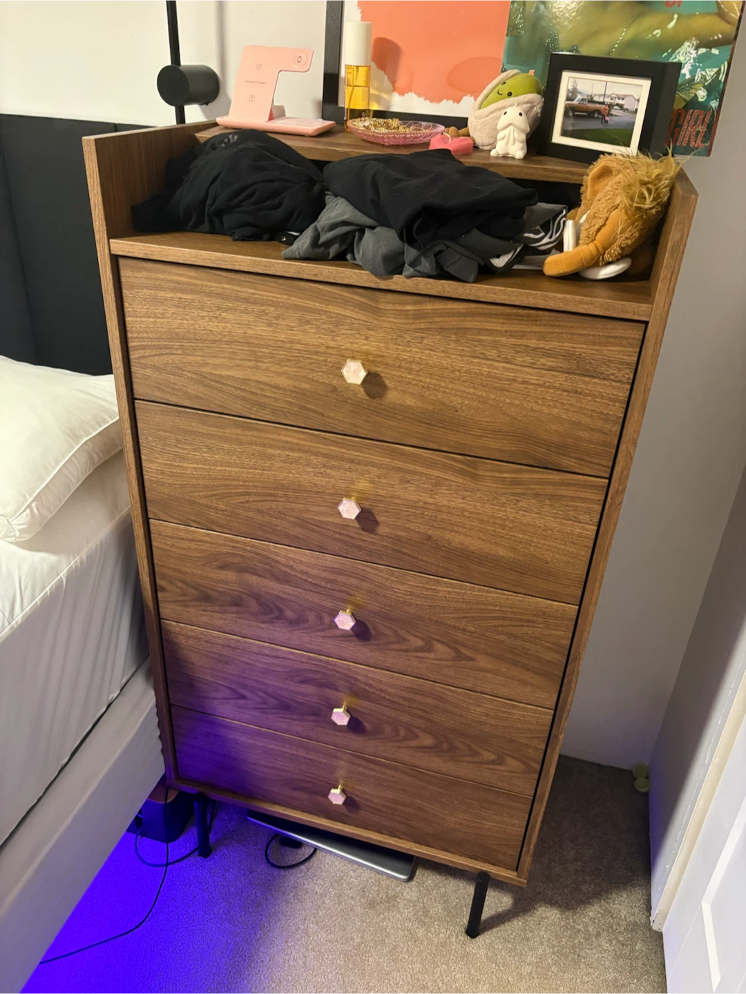 IKEA RADMANSO 5 DRAWER DRESSER