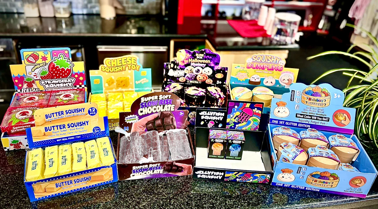 Assorted Squishy Toys