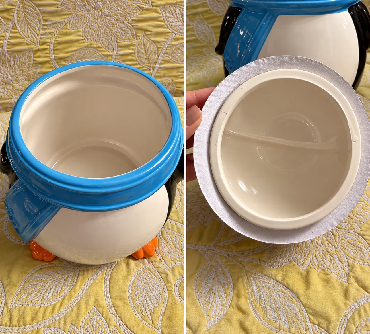 Ceramic Penguin Cookie Jar - photo 3
