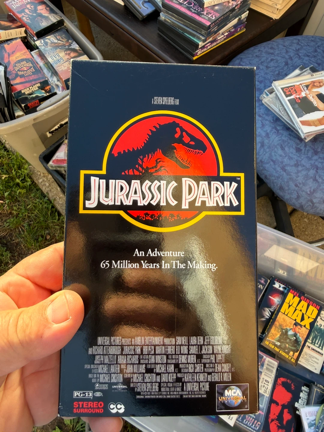 Jurassic Park VHS Tape