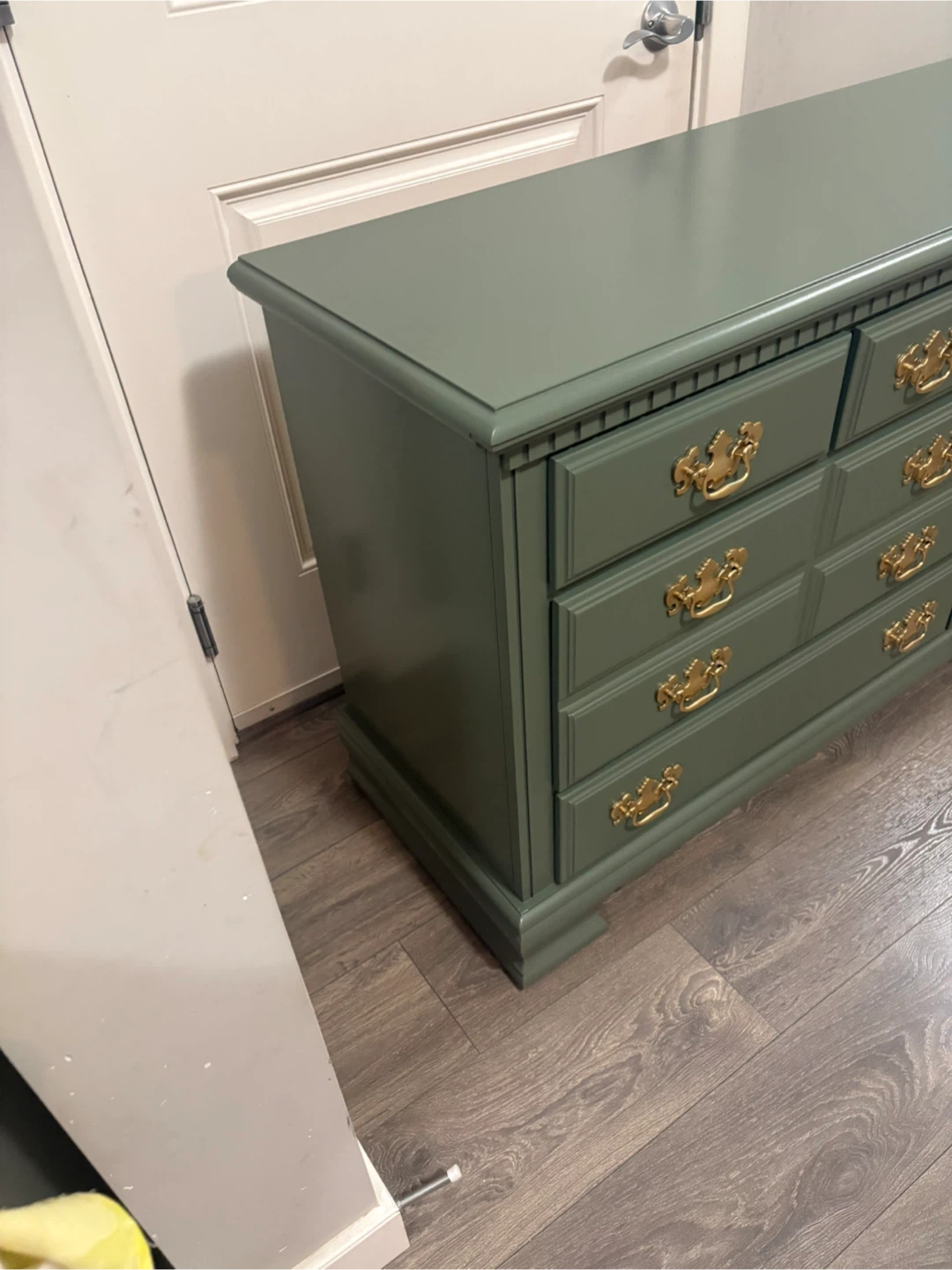 Stunning Custom Sage Green dresser - photo 4