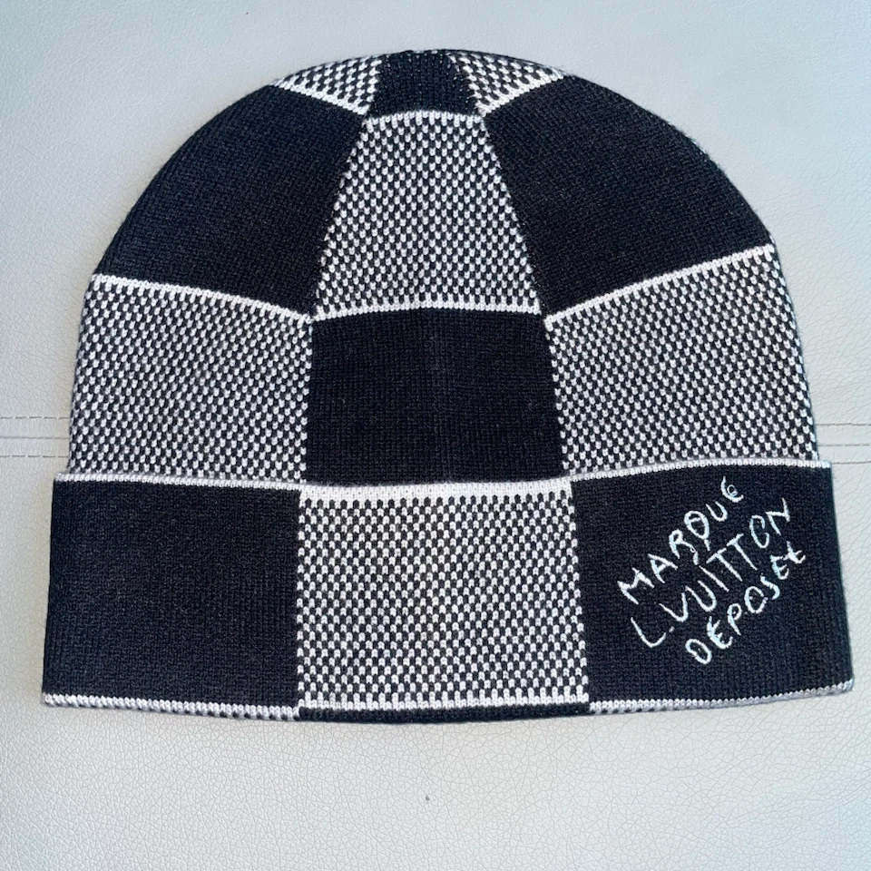 Louis Vuitton Checkerboard Beanie