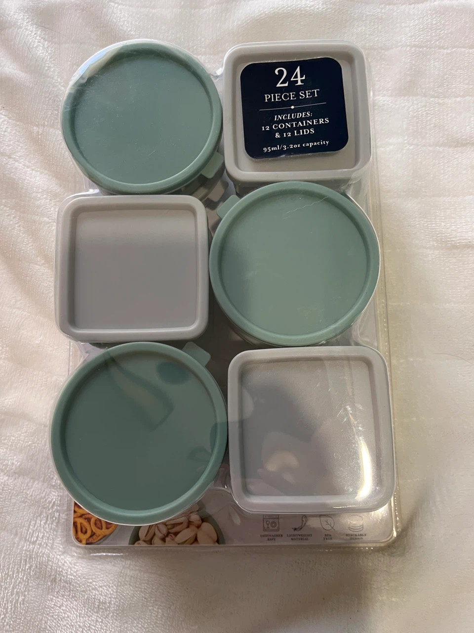 Core Kitchen 24-Piece Condiment Container Set