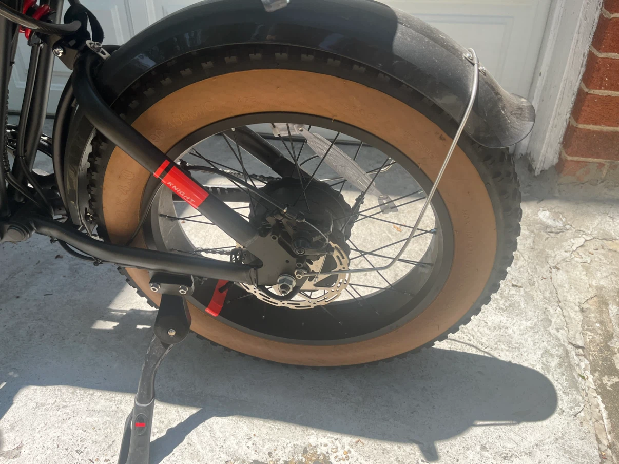 E-Bike with Fat Tires: Anti-theft alarm & other accessories - photo 4