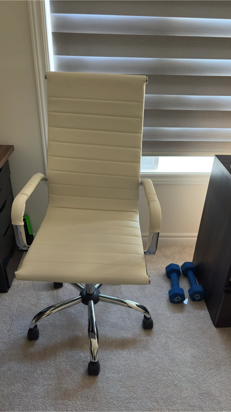 White Office Chair - photo 2