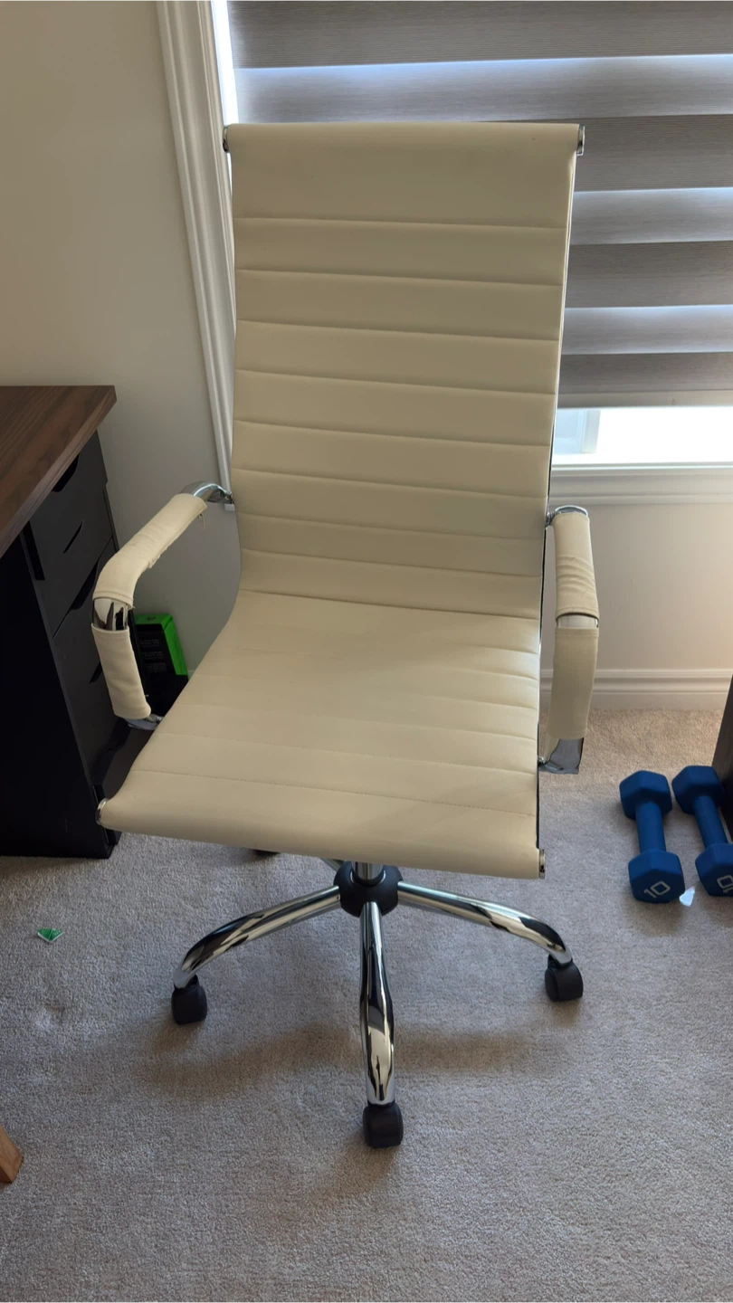 White Office Chair - photo 3