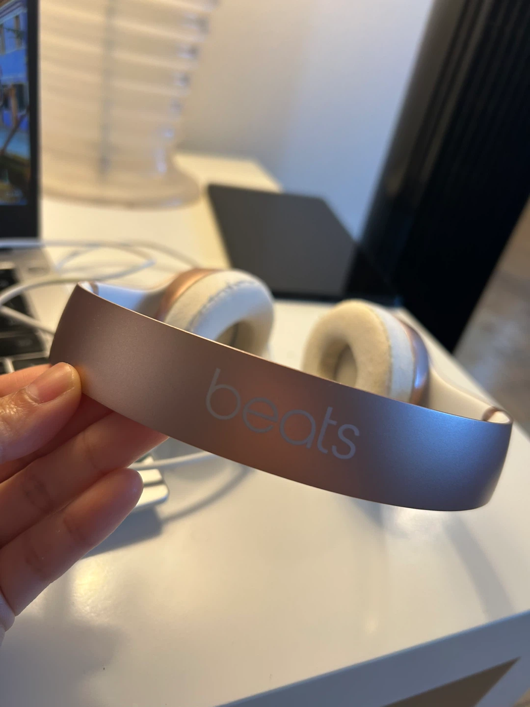 Beats Solo Wired Headphones Rose Gold - photo 4